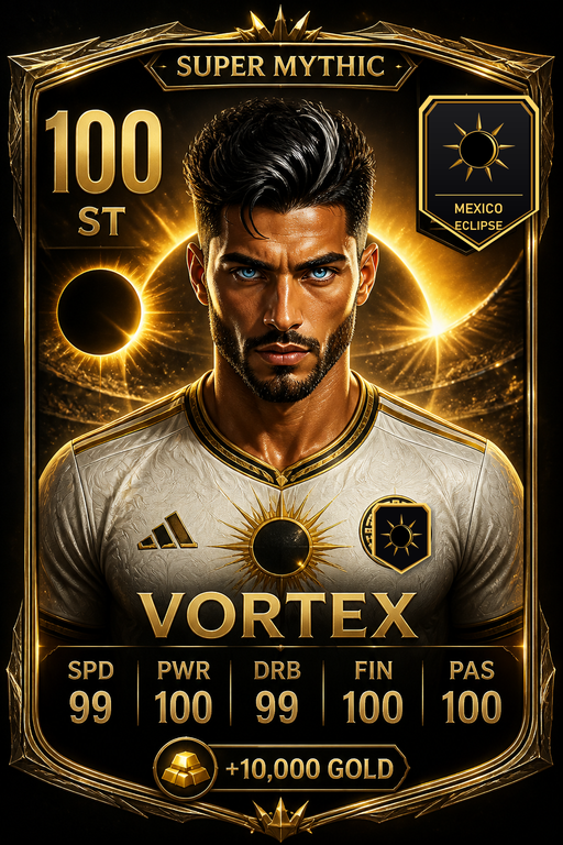 Vortex super mythic player card